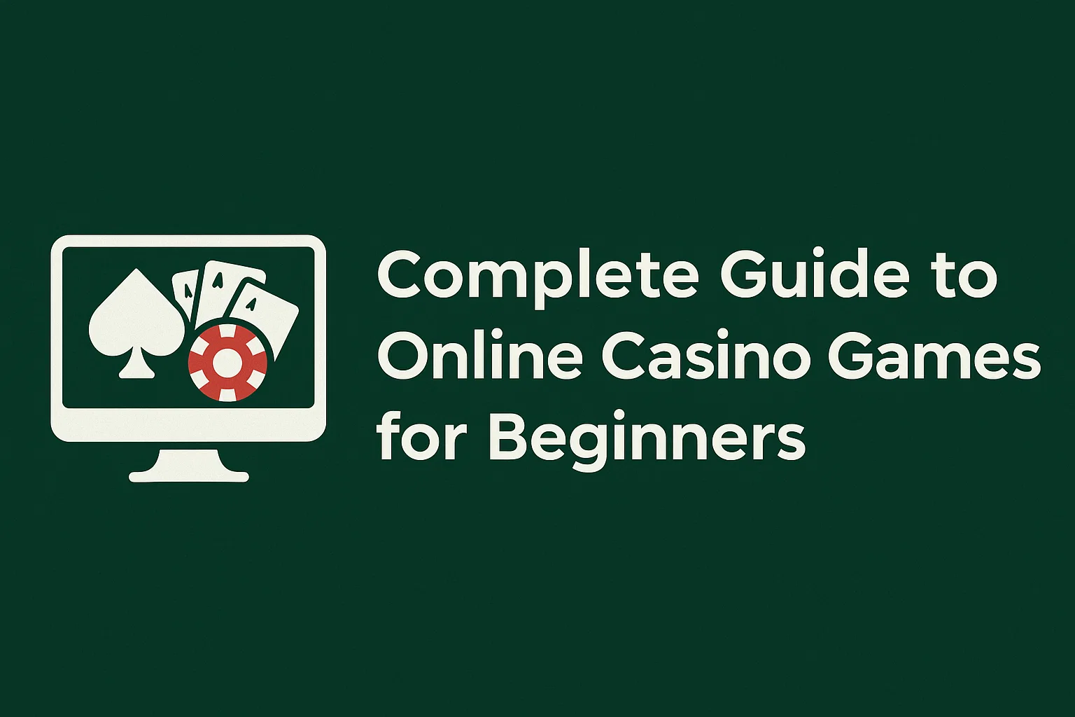Complete Guide to Online Casino Games for Beginners